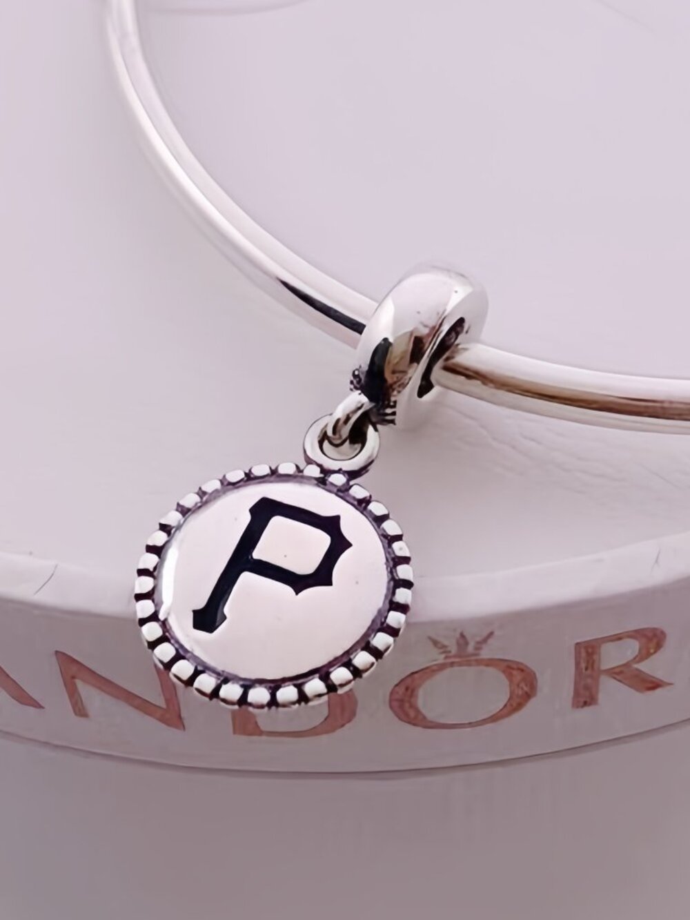 Pandora Pittsburgh Pirates Dangle Charm, Pendant sterling silver gift